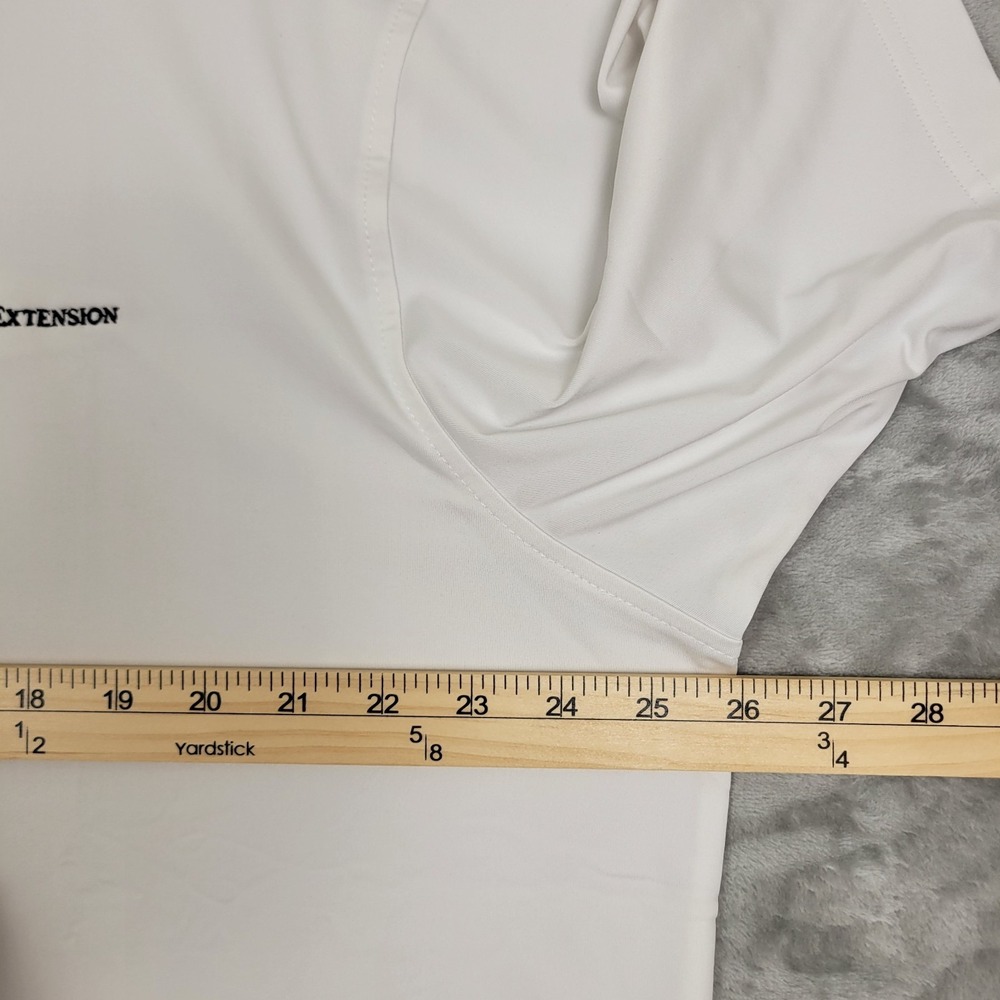 Peter Millar Summer Comfort Golf Polo Shirt White Men's XL Performance Logo - Picture 6 of 8